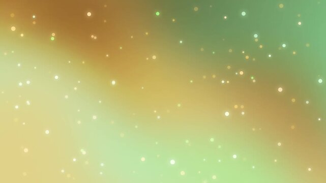 Starry Dreamscape: A captivating gradient of gold and green, sprinkled with shimmering stardust, creating an ethereal and dreamy cosmic vista.