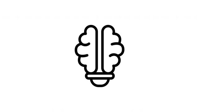 brain animated icon