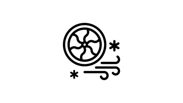 cool air animated icon