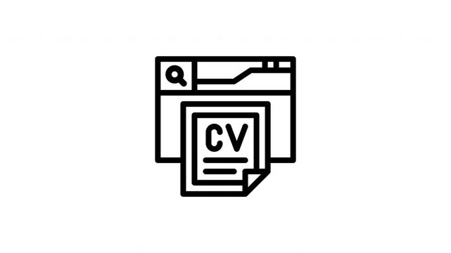 LinkedIn animated icon