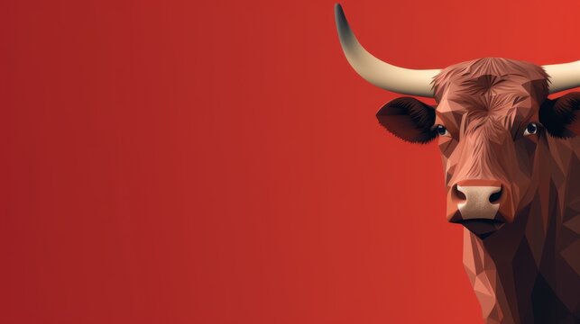 redbackground�&micro;�ţͷgeometricartillustration