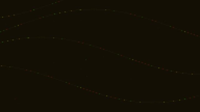 Dark Background with Falling White Particles.
