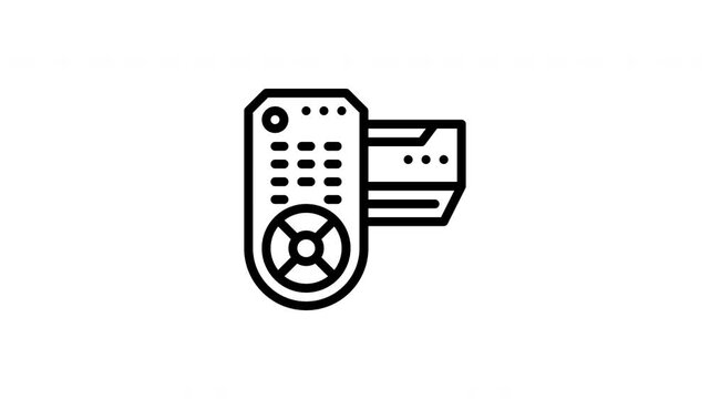 remote animated icon
