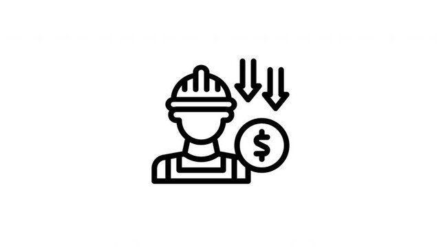 salary animated icon