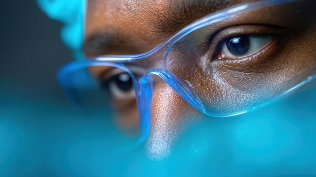 Researcher focuses on gene-editing interface in lab for scientific exploration