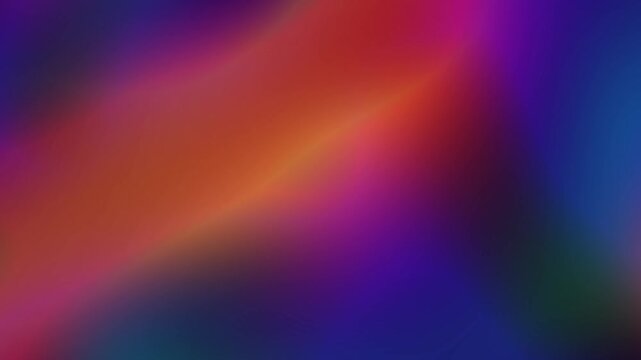 Warm orange, purple, and blue fluid gradient motion loop. Modern seamless motion loop background designed for video productions, digital presentations, social media content