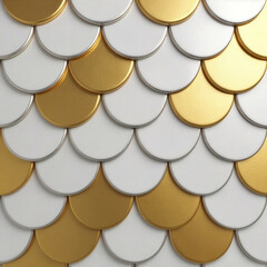 白いシームレスなリピートパターン柄