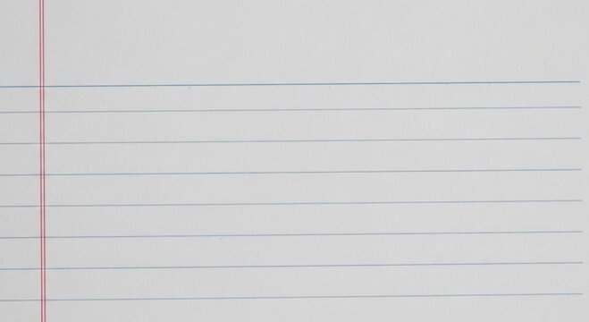 notebook paper texture with clean horizontal lines and subtle paper grain, ideal for school and office designs.