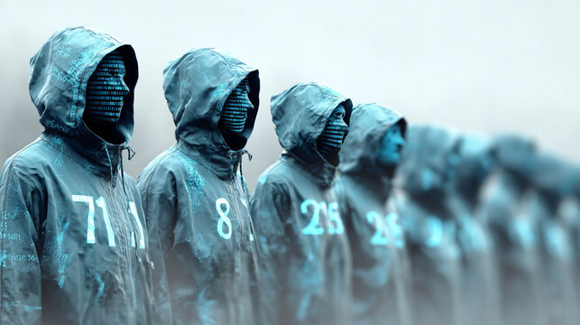 Hackers are planning to hack and attack Zeroday networks and cyber security systems in Smart digital city with Data center on cloud cyber security and Blue Binary Data Software Programming Code