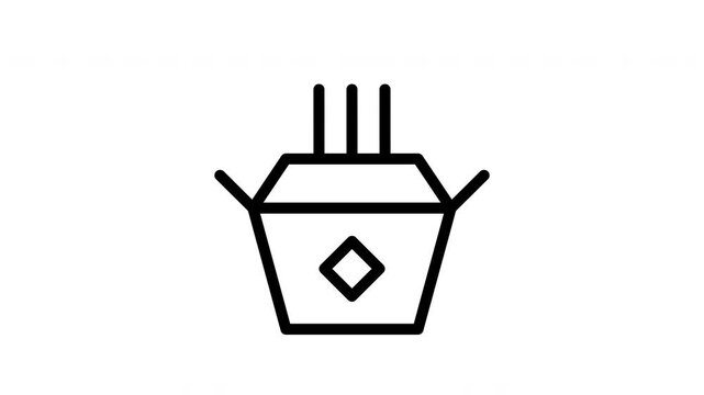 take away animated icon