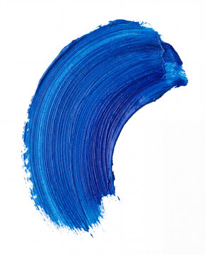 paint, brushstroke, stroke, blue, pigment, acrylic, oilpaint, texture, smear, swipe, abstract, art, artistic, creative, design, background, isolated, white, minimal, curve, arc, shape, pattern, color,