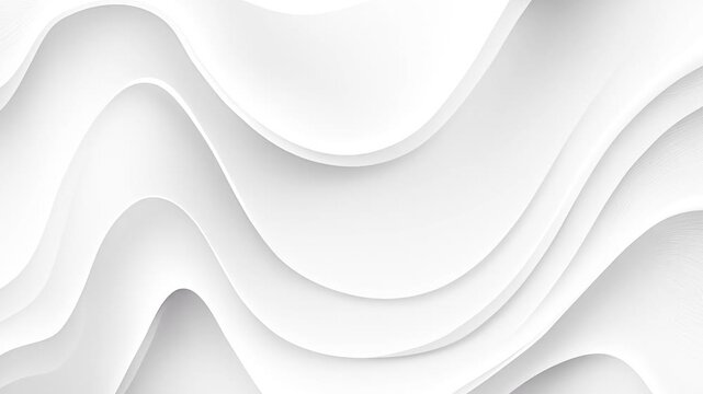 Smooth white silk wavy background.  Seamless loop of clean and corporate template.
Clean modern topography styled design. wave line futuristic abstract background smooth wave animation.