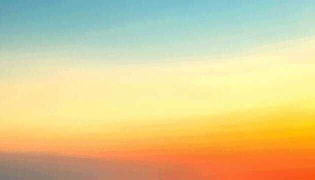 Fondo degradado vibrante con tonos azules, amarillos y naranjas, ideal para texturas de atardecer.