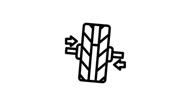 car alignment animated icon