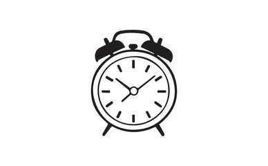 Vector alarm clock icon