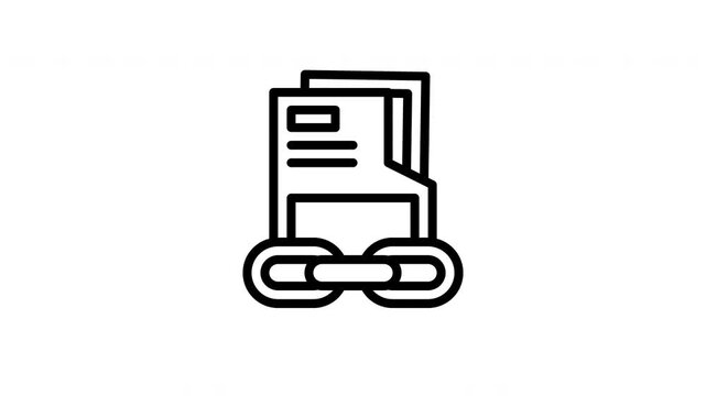 file sharing animated icon