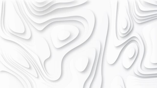 Abstract white wavy lines on a white background, Animated movement of the canvas.
wave line futuristic abstract background, simple abstract white wavy trendy beautiful white curve background.