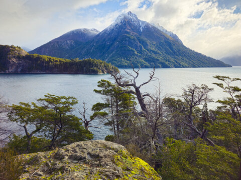 Bahia Lopez View from Bahia de Los Troncos on Circuito Chico Bariloche