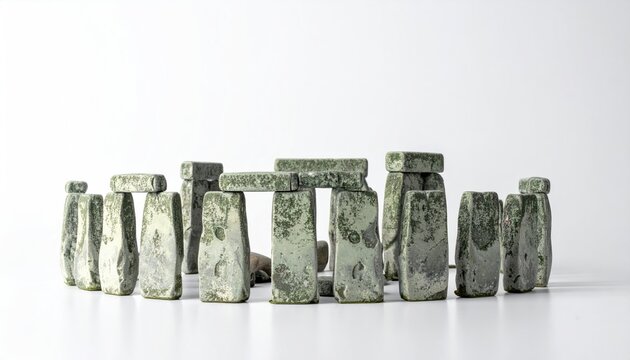 Miniature Stonehenge Replica - A Detailed Model of the Ancient Monument.