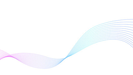 流れるような曲線の抽象的な背景イメージ素材