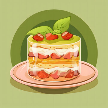 banh da lon layered dessert
