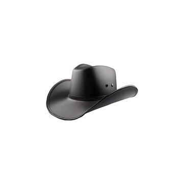 cowboy hat isolated on white