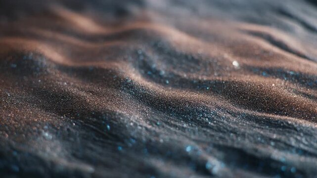Abstract macro ultra realism of motion texture background in cinematic macro