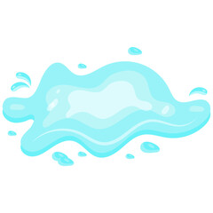 Fototapeta premium Water Spill Puddle