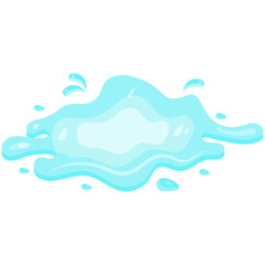 Fototapeta premium Water Spill Puddle