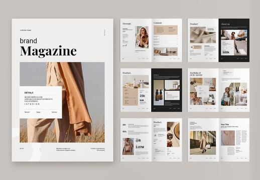 Brand Magazine Template