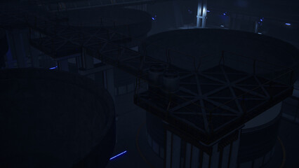 ファクトリー_ 無音の処理施設