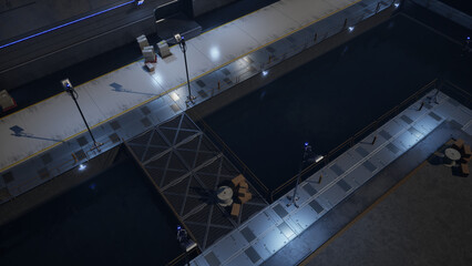 ファクトリー_無音の補給区画