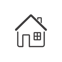 Obraz premium House Home UI Icon for Web Interface
