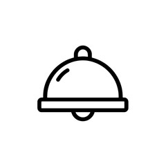 Obraz premium Service Bell Icon for App UI