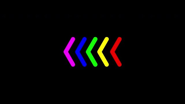 Squirrel arrow on black background. Perfect for website banners, backgrounds, and graphic design projects.