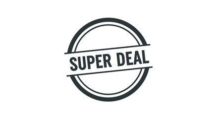 Obraz premium Super Deal Stamp - Special Offer, Discount, Sale, Promotion, Marketing, Retail, Business