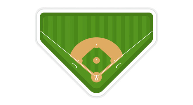 Baseball Diamond Field Sport Game Icon