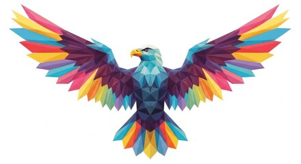 Fototapeta premium Geometric Eagle