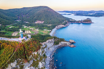전남 고흥군 고흥우주발사전망대의 가을