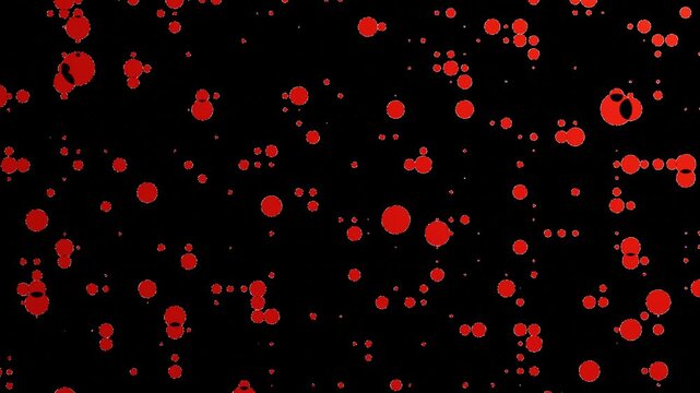 Red Voronoi 4K