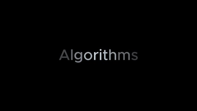 A video showcasing a modern algorithm in action with a cityscape background