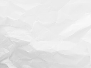 Obraz premium Paper background texture crumple wrinkle white pattern, torn newspaper abstract rough vintage wall parchment crease scrapbook coraboard, wrinkled aged crushed crumpled