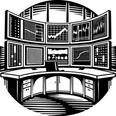 vector illustration of a modern house