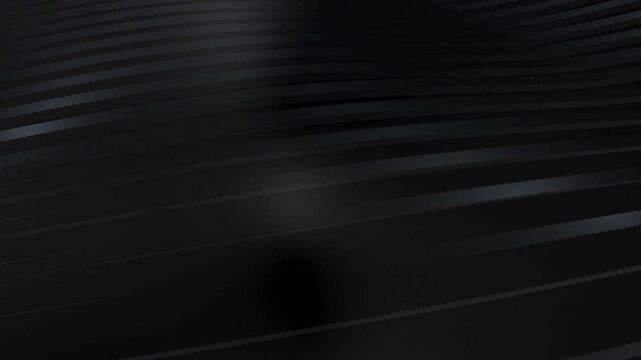 Dark abstract background with smooth flowing lines and subtle light reflections 3d render