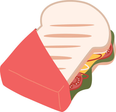 Street Food Sandwich