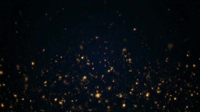 Night Sky with Stars and Galaxy.