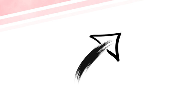 Hand Drawn Arrow 06