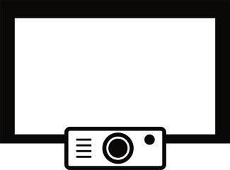 プロジェクター　アイコン © Kei A