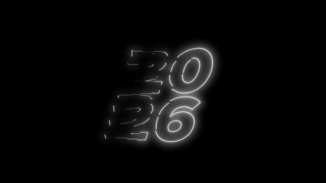 Kinetic Neon Title 24 &ndash; Futuristic Glowing Typography Animation, Dynamic Text Intro, Cyberpunk Style Motion Graphics, Modern Promo and Social Media Title Template