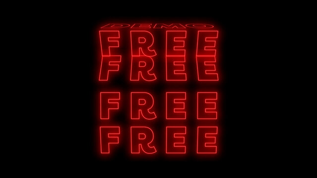 Kinetic Neon Title 31 &ndash; Futuristic Glowing Typography Animation, Dynamic Text Intro, Cyberpunk Style Motion Graphics, Modern Promo and Social Media Title Template